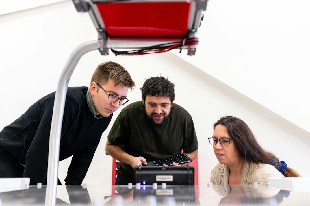 group of people in coding workshop