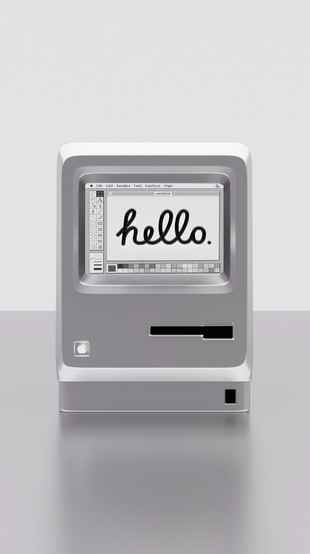 Code editor with HTML and CSS on a monitor